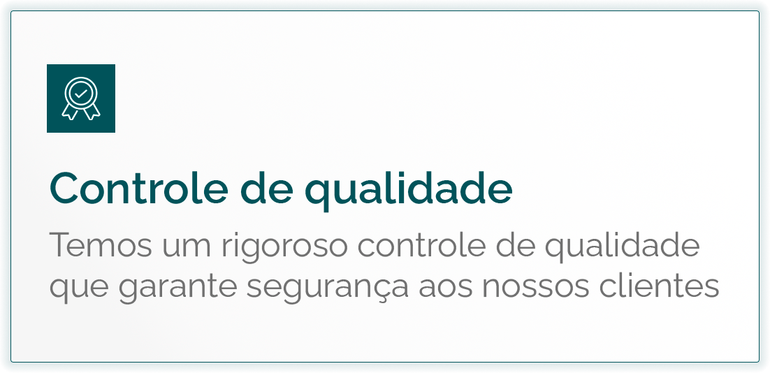 Controle de qualidade